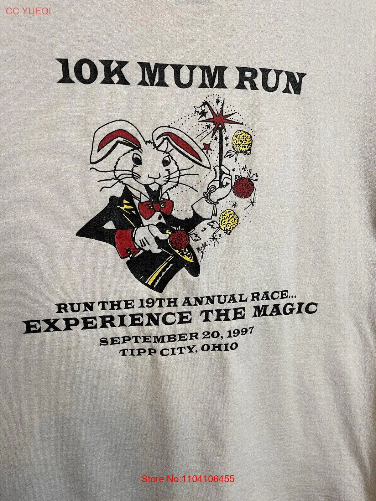 

Винтажная футболка для взрослых 10K Mum Run Tip City Ohio Experience The Magic, большая футболка для взрослых