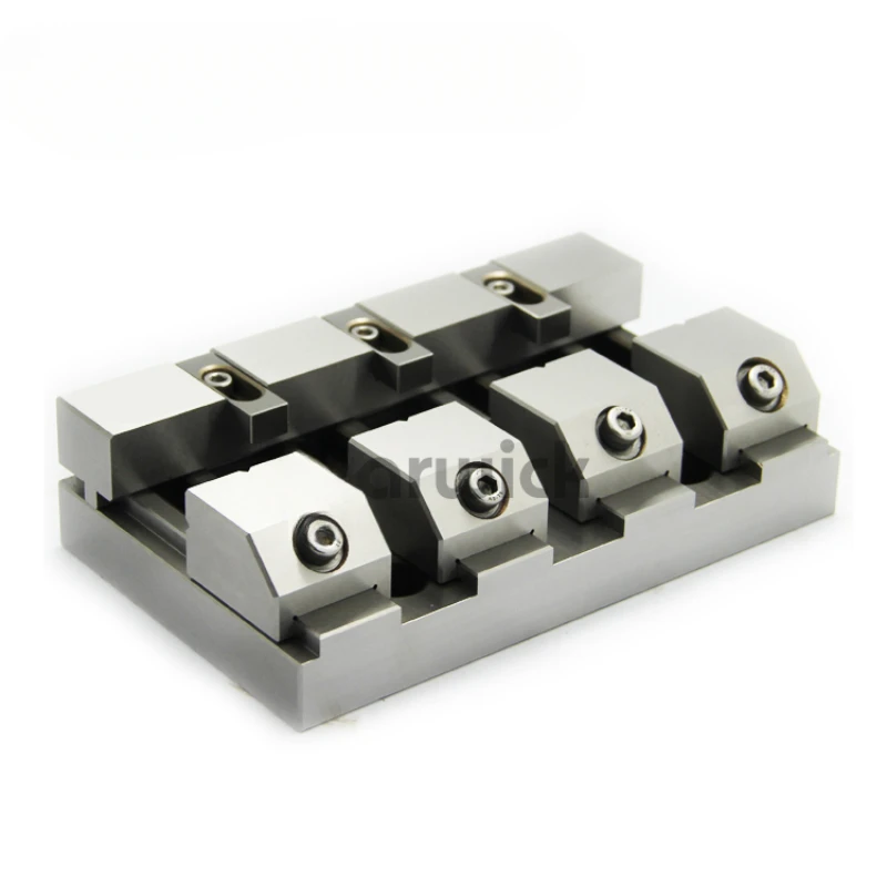 

Stainless steel Vise in row