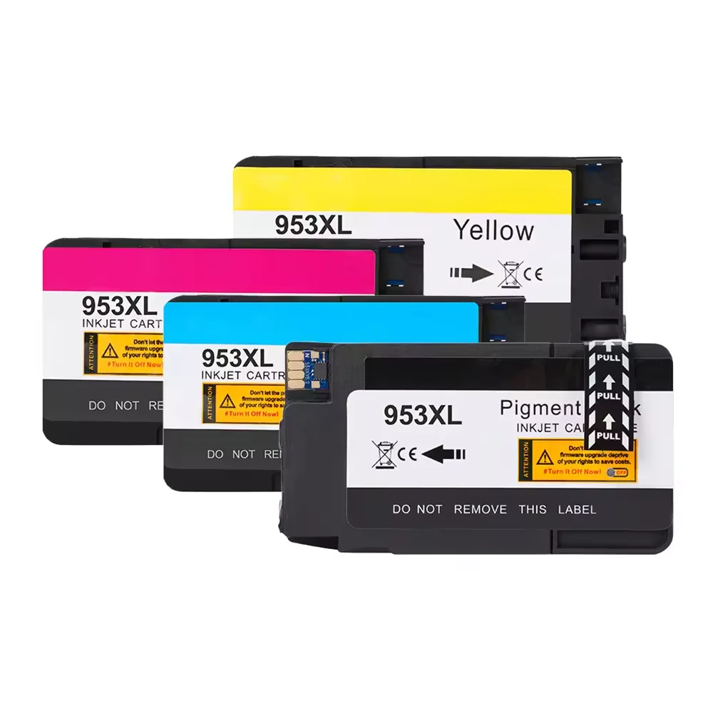 953XL Compatible for Hp953 Ink Cartridge with New Chip Full Ink for Hp 953 Officejet Pro 7720 7730 7740 8710 8718 8720 Printer