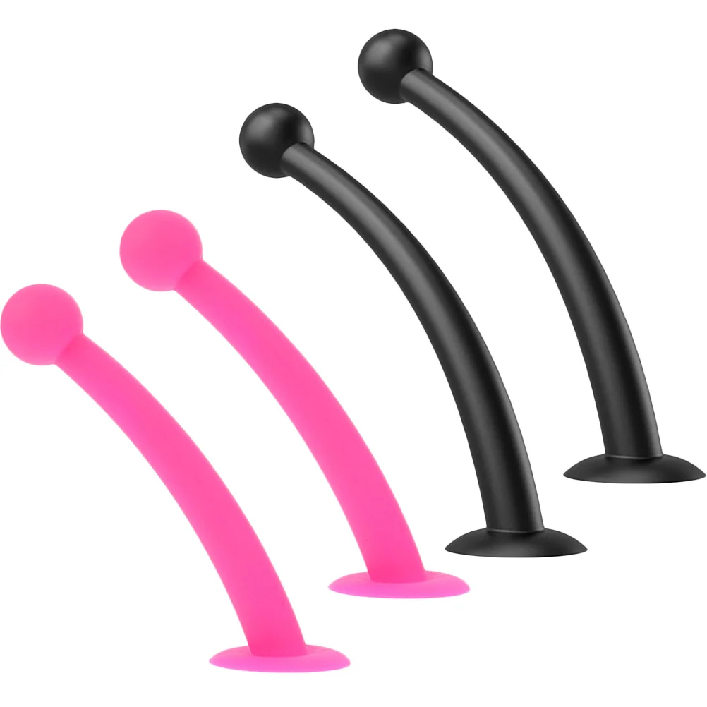 

4Pcs Motorcycle Decoration Lovely Silicone Sucker Tentacles Reusable Flexible Decorative Ornaments for Standout Riding