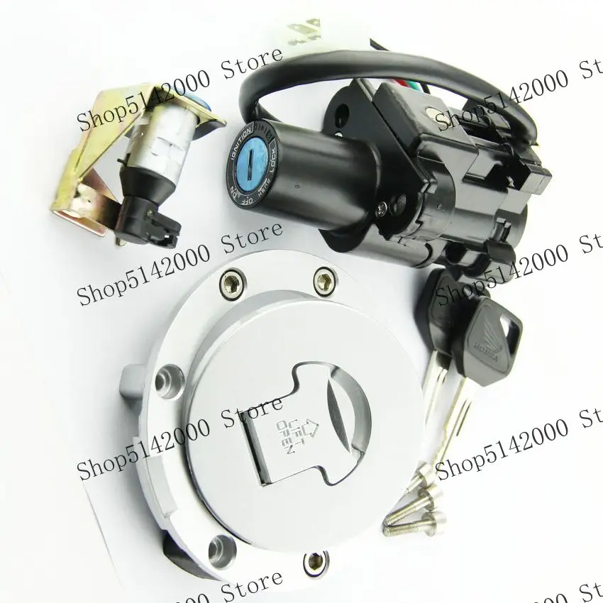Für Honda VFR800 ST1300 NT700V (DEAUVILLE) NT650 (DEAUVILLE/HAWK) 35010-MCW-A01 Motorrad Tankdeckel Zünder Kit mit Schlüssel – Detail 2