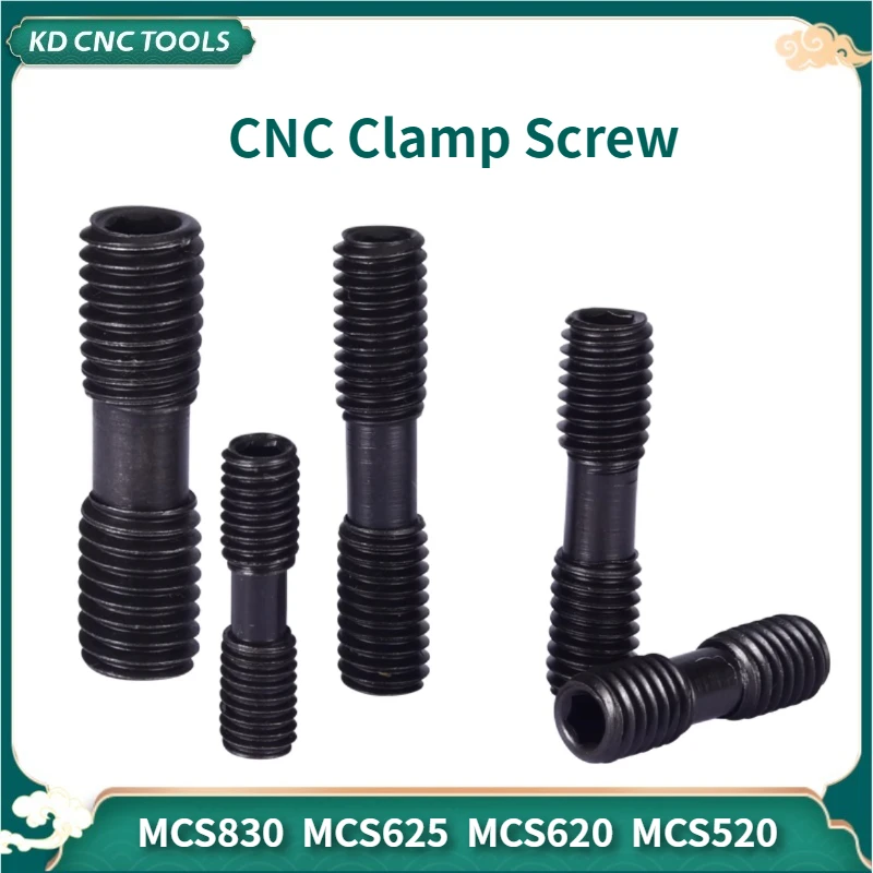 

KD 10pcs/set CNC Clamp Screw MCS625 MCS830 MCS520 MCS620 screw CNC lathe turning cutter rod Tool holder machining center tools