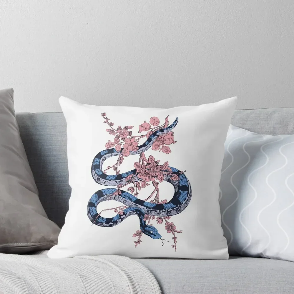 

Jungle Snake Throw Pillow Custom Cushion Christmas Cushion For Home Sofa Pillow Cover Sitting Cushion pillow