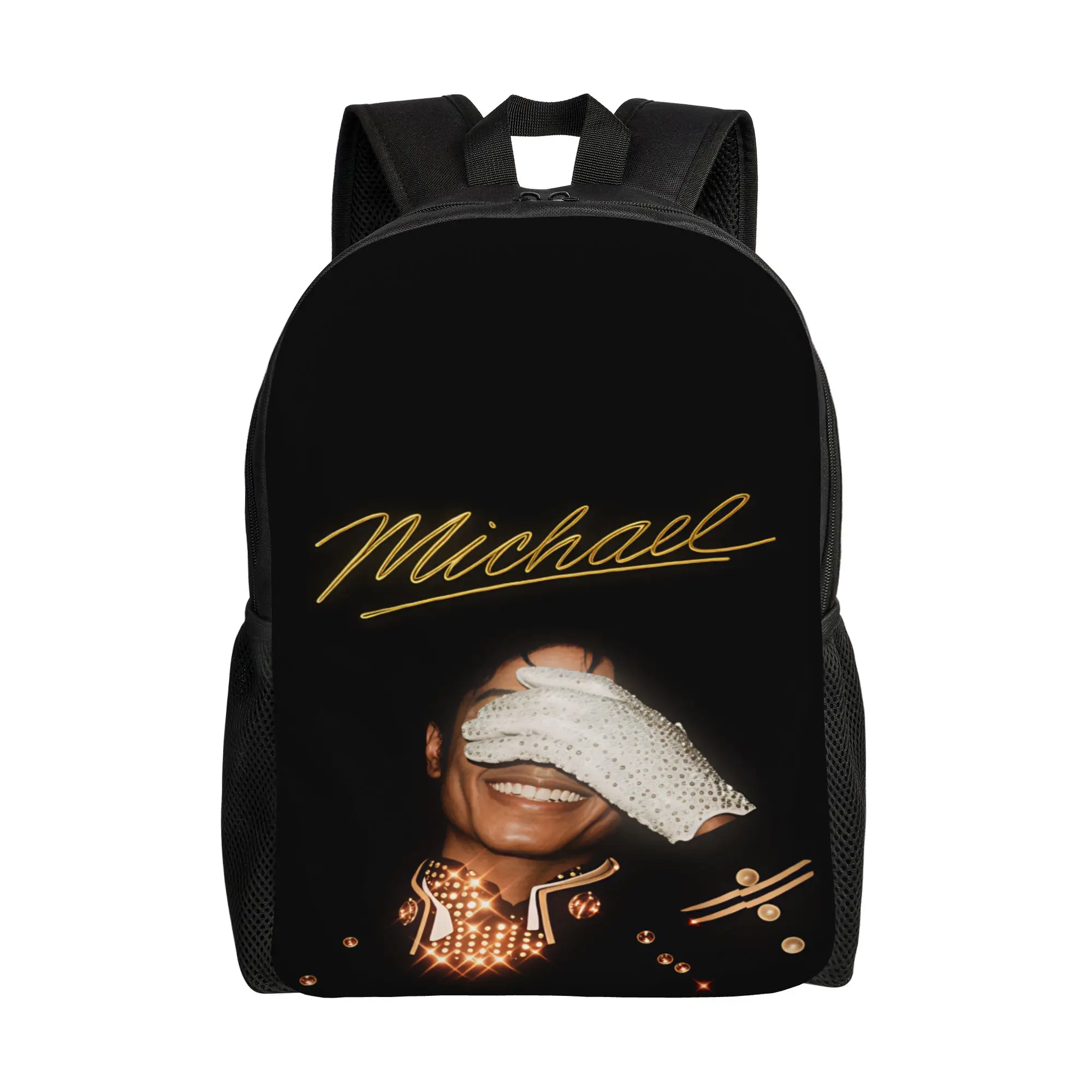 Michael Jackson Backpack  Women Men Polyester Travel Backpacks Breathable Fashion School Bags Rucksack
