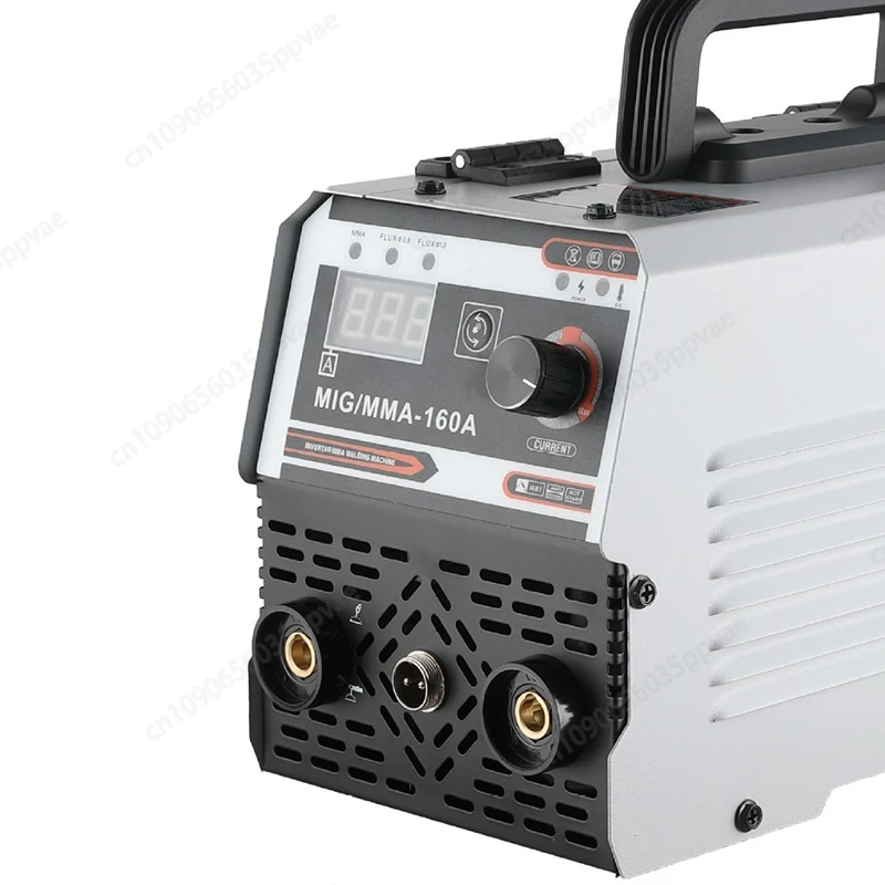 120A MIG MMA 160A Lasmachine Dual Voltage 110V 220V Geen Gas Flux Core Draagbare Lasser Met accessoires Draad Zwaar Gereedschap