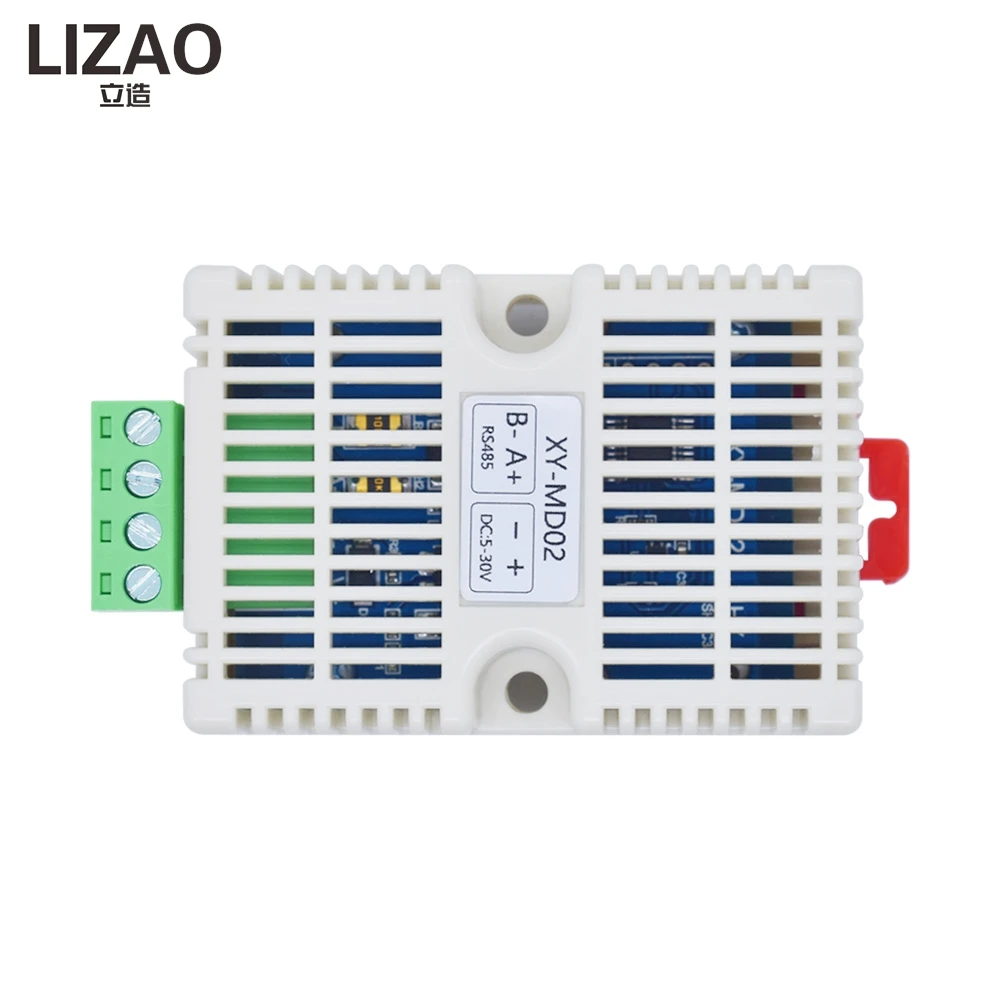 LIZAO XY-MD02 Modbus Temperature and Humidity Transmitter RS485 Serial RTU Acquisition Module SHT20 Sensor