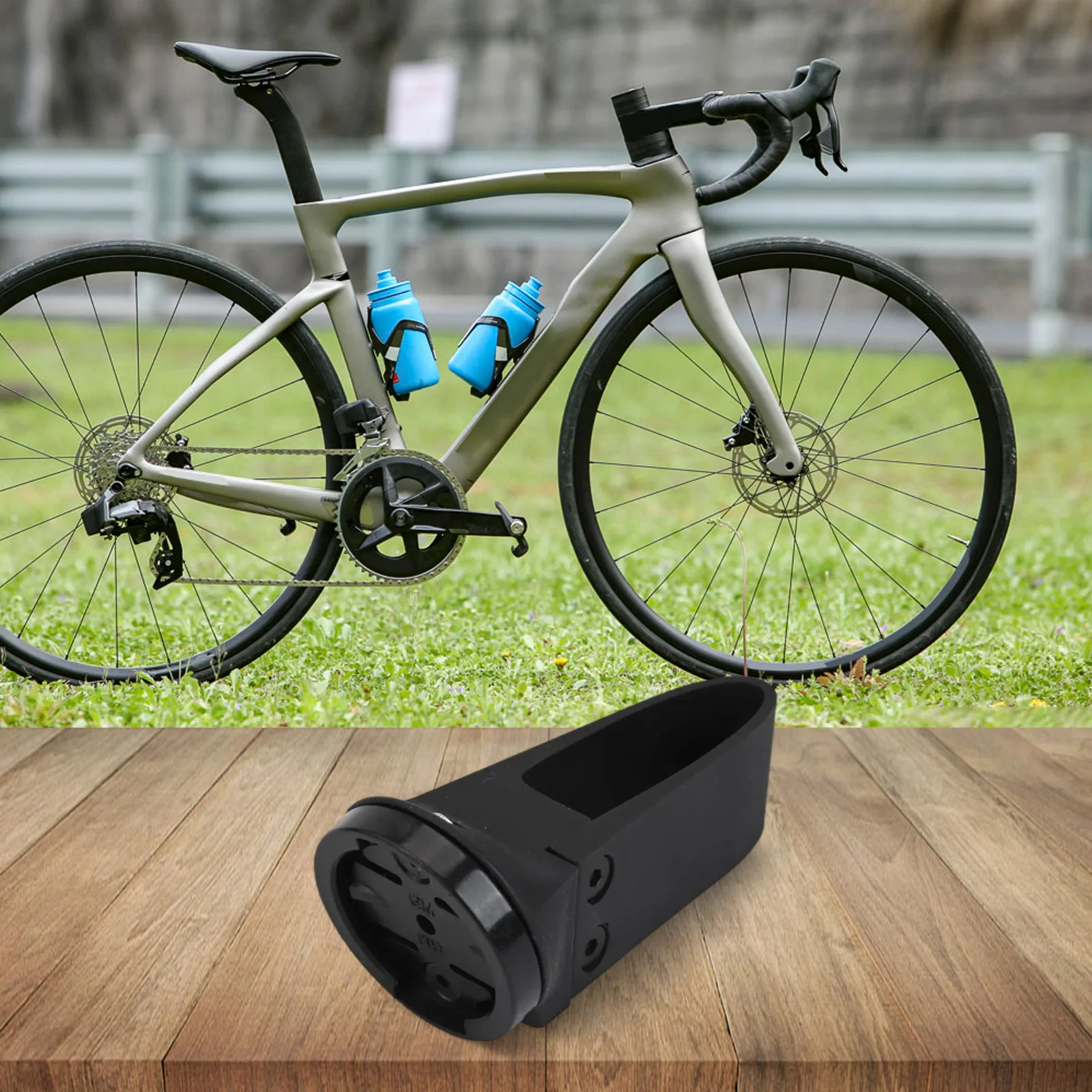 

ABS Material Bicycle Light Mount Bike Seatpost Holder Compatible With F5 Compatible With F7 Type C Charging Bike Mount Holder