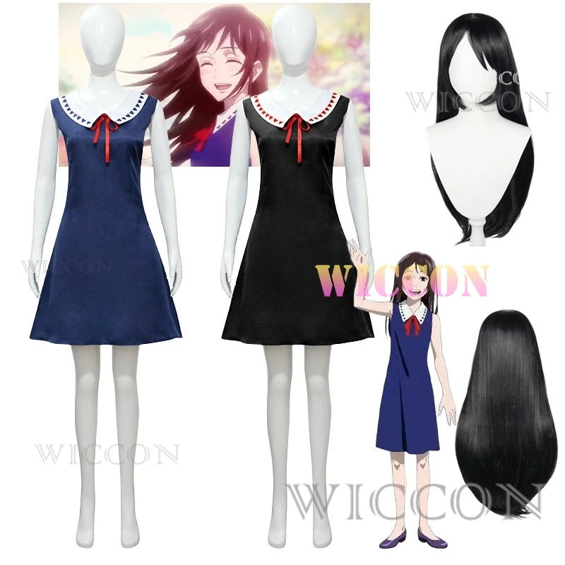 Orimoto Rika Cosplay Costume Anime Jujutsu Cosplay Cursed Queen Lovely Sleeveless Dress Woman Sexy Kawai Party Uniform