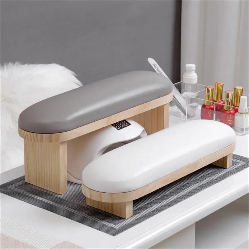 1PC PU Leather Nail Hand Rest Pillow Hand Cushion Pillow Holder Nail Art Stand For Manicure Table For Nail Salon Top Quaility
