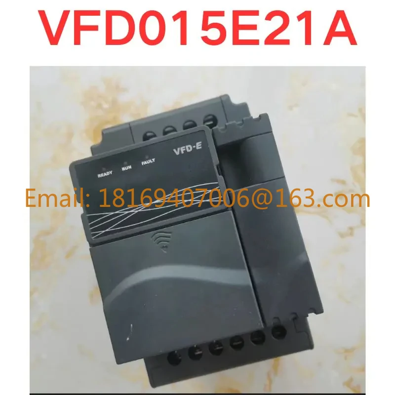 

Used inverter VFD015E21A , function well