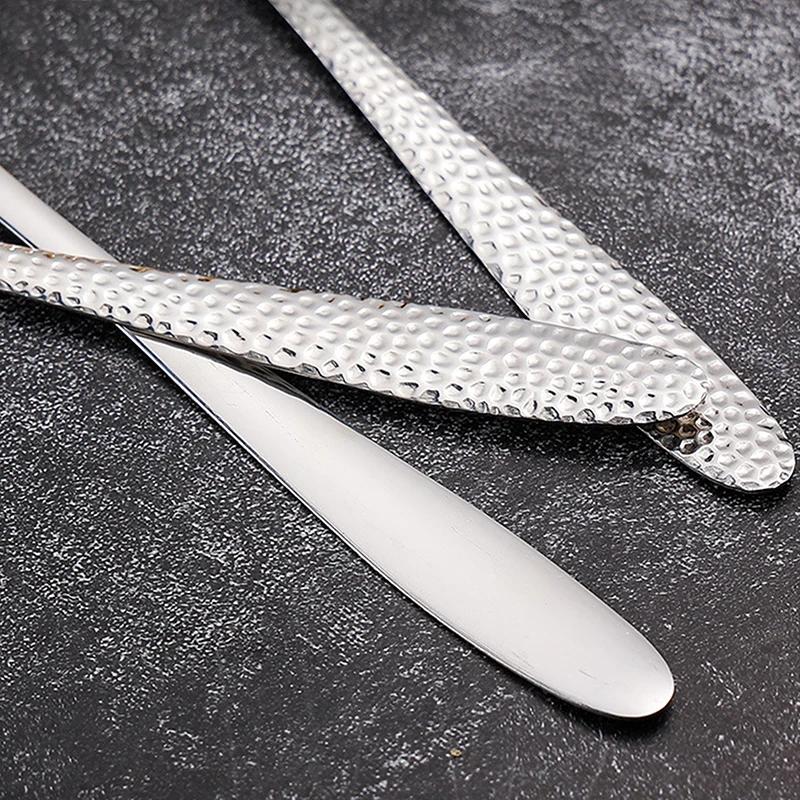 Stainless Steel Spoon Long Handle Soup Spoons Serving Scoop For Hot Pot Cooking Utensils Restaurant Kitchen Tableware