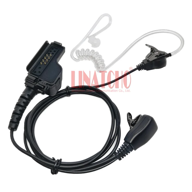 

GP900 MTX838 HT1000 XTS5000 XTS2500 PTT Mic 2-Way Radio Tube гарнитура наушники