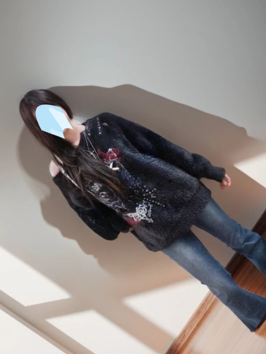 

Мягкий свободный свитер из искусственной норки с открытыми плечами и бантом, осень-зима, новый универсальный пуловер с длинными рукавами и принтом для женщин