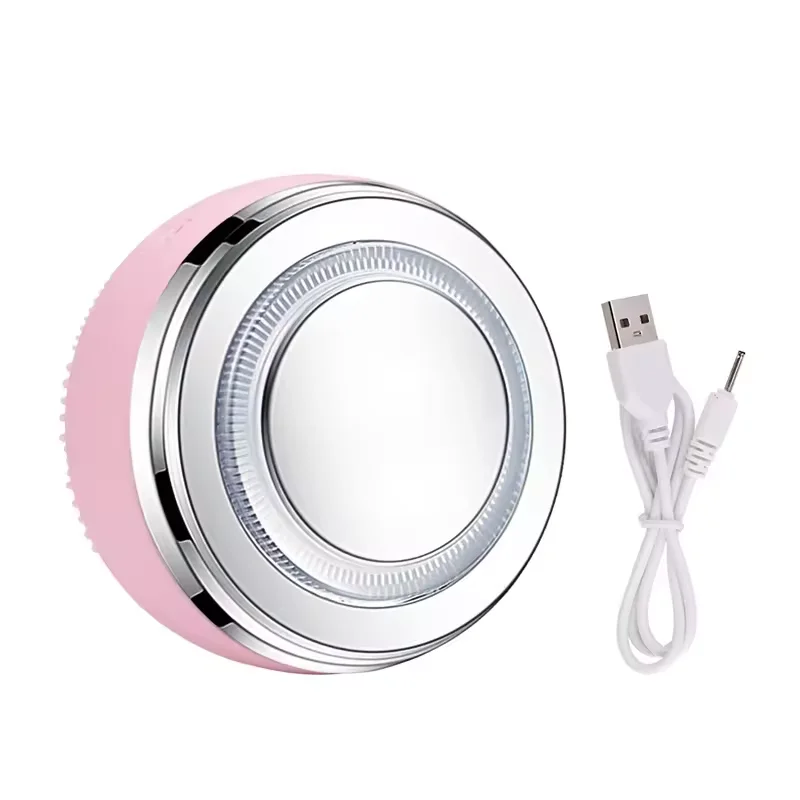 فرشاة تنظيف الوجه الكهربائية من السيليكون، غسالة الوجه بالموجات فوق الصوتية للسبا، مدلك، آلة تنظيف الوجه بالاهتزاز الصوتي #2