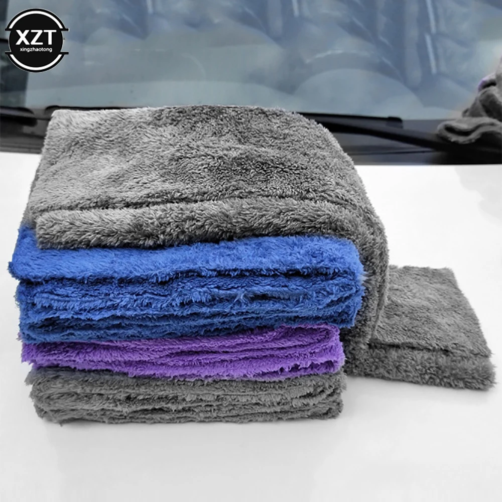 Microfiber Towel Car Wash Accessories 40X40cm Super Absorbency Car Cleaning Cloth Premium Microfiber Auto Towel One-Time Drying