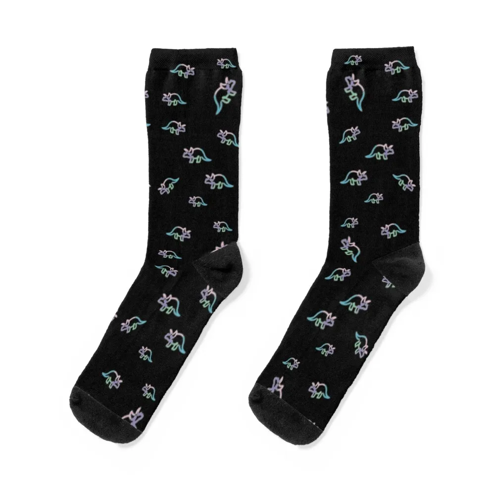

The Try Guys Triceratops - Pattern Socks Non-slip winter FASHION funny gift Male Socks Women's