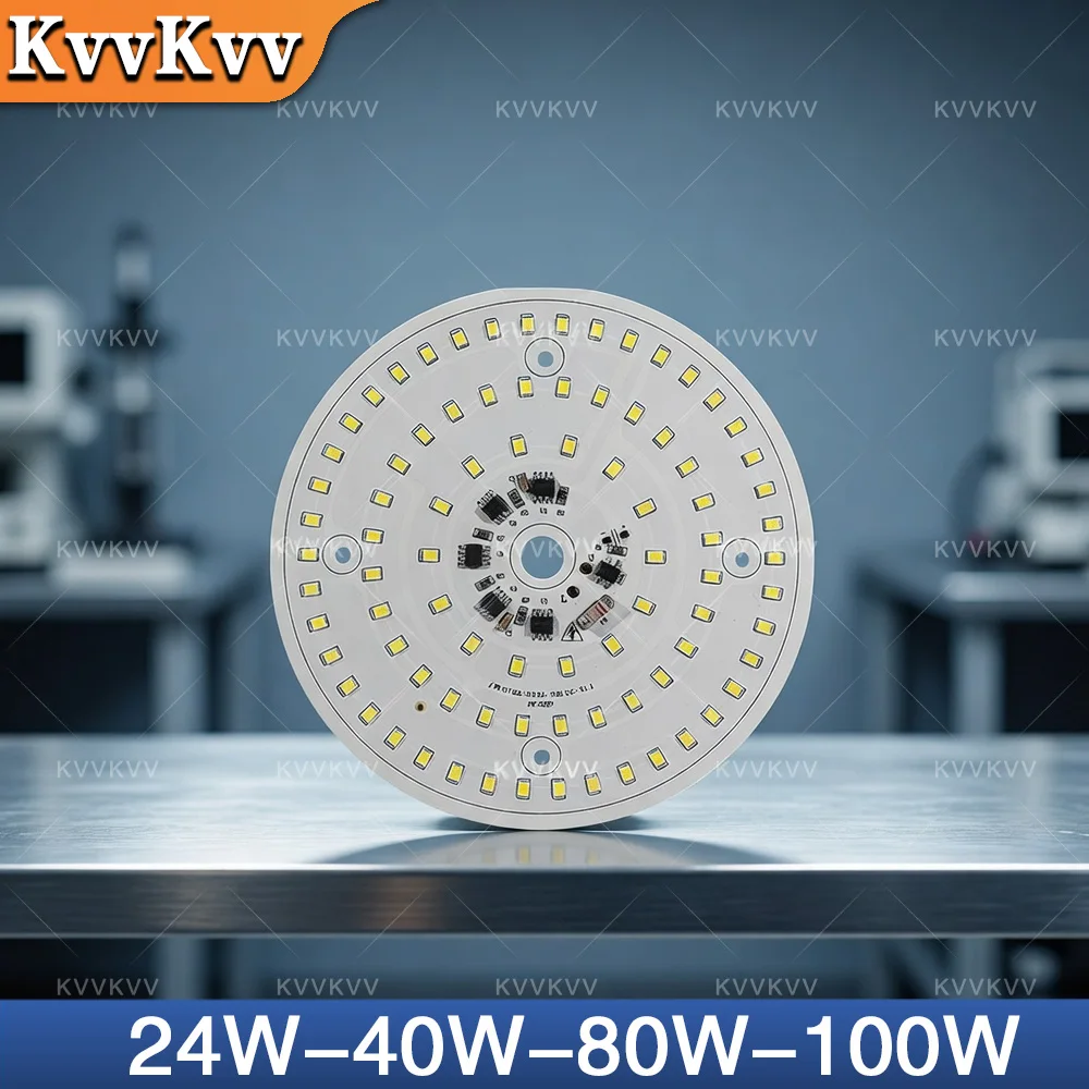 

1PCS LED Chip Beads SMD2835 50W 100W 150W High-Lumen White Round Light Beads for DIY Downlight Spotlight Lighting Fixture