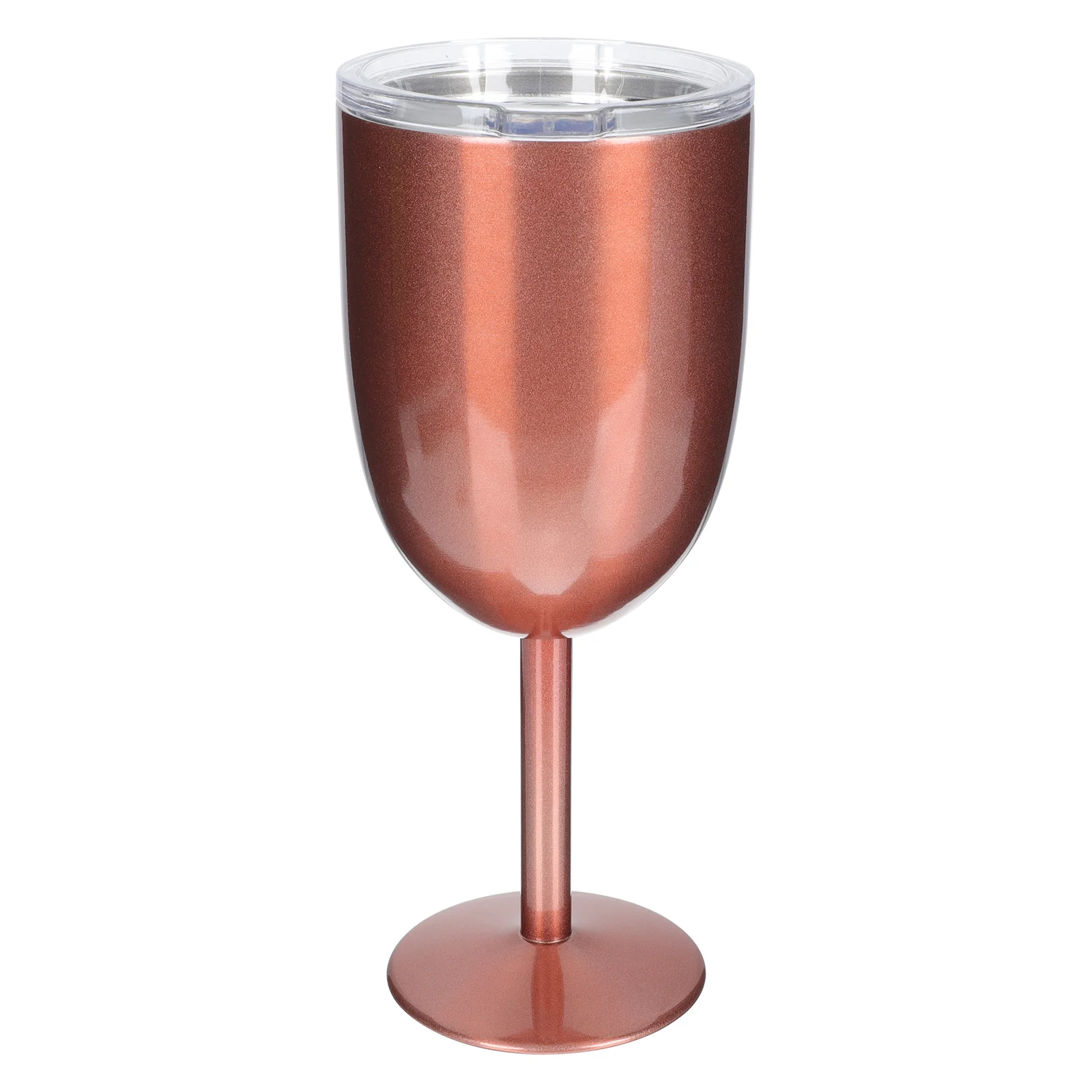 Toasting Cups Double Wall Glass Drinking Glasses Coffee Accessories Goblet Rose Gold 304 Stainless Steel