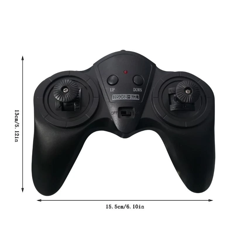 2.4G Transmitter 6 Channel Remote Control Receiver DC 6V-15V Car Model Ship DIY 50 Meters