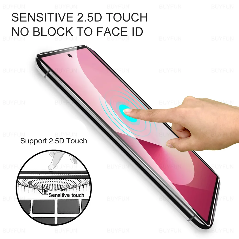 Samsun ZFold6 Screen Protector Tempered Glass Film 4pcs For Samsung Galaxy Z Fold6 Z Fold 6 5G HD Protective Glass Z Fold 6 2024