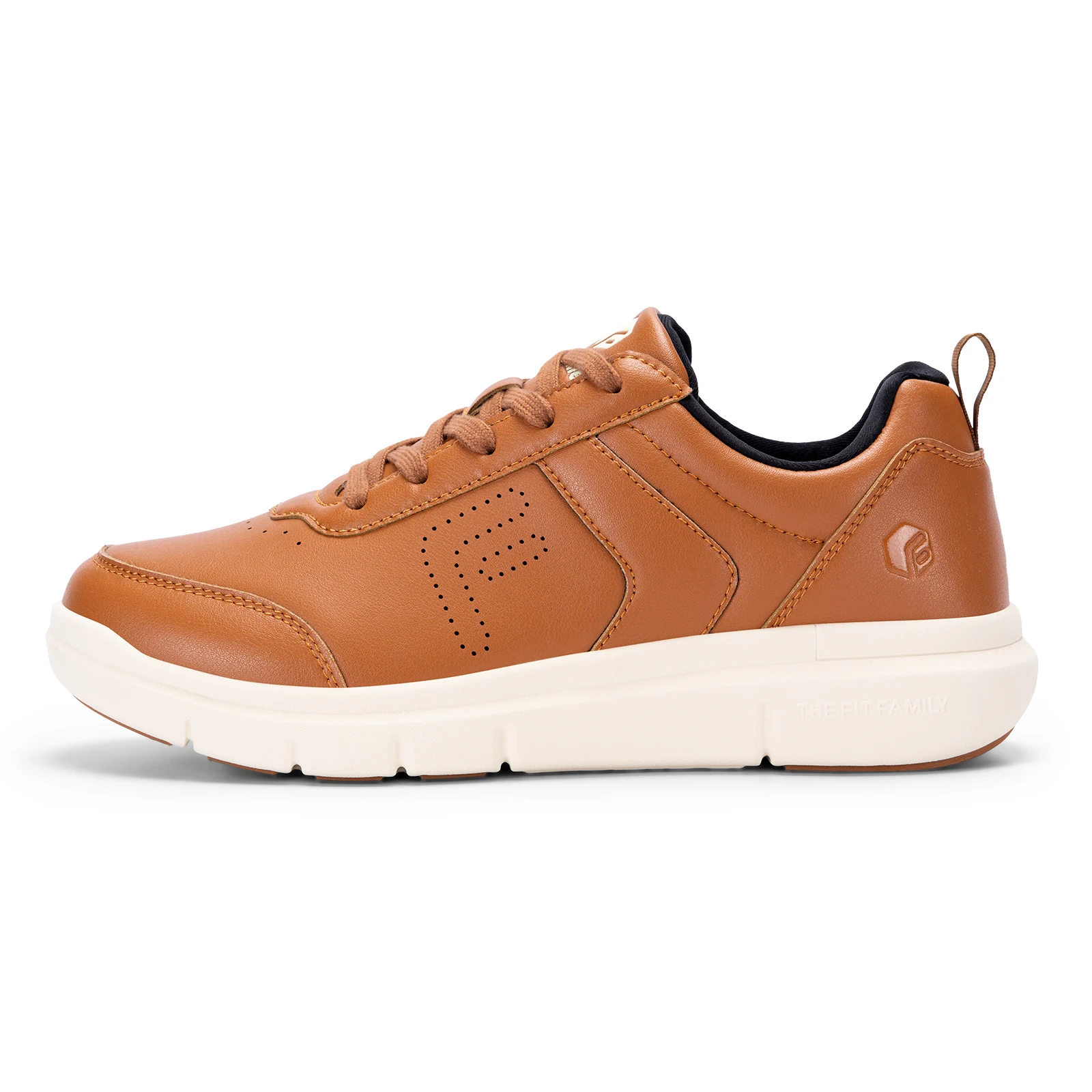 FitVille Herren-Freizeitschuhe aus Leder, breite Wanderschuhe, leicht, für geschwollene Füße, lindert Fußschmerzen – Detail 17