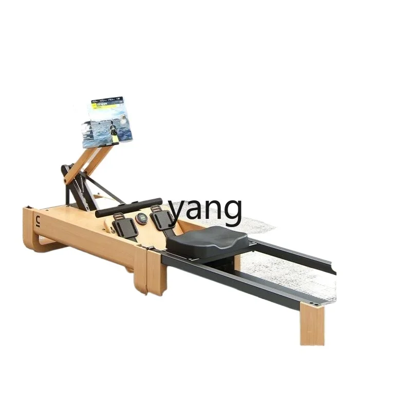 

YJQ rowing machine household fitness equipment reluctance foldable aerobic dumbbells indoor mute