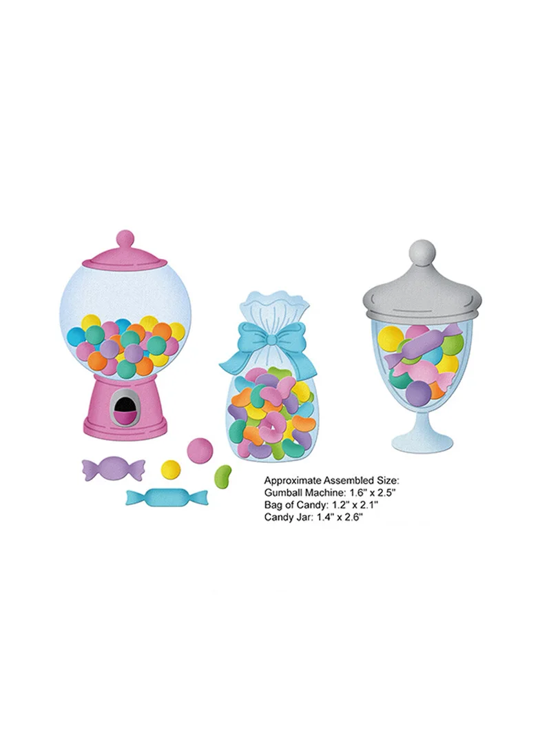 New in May 2022 Cupcakes Candy Cart Ice Cream Sundaesmetal cutting layering dies crapbook die photo album decoration card craft