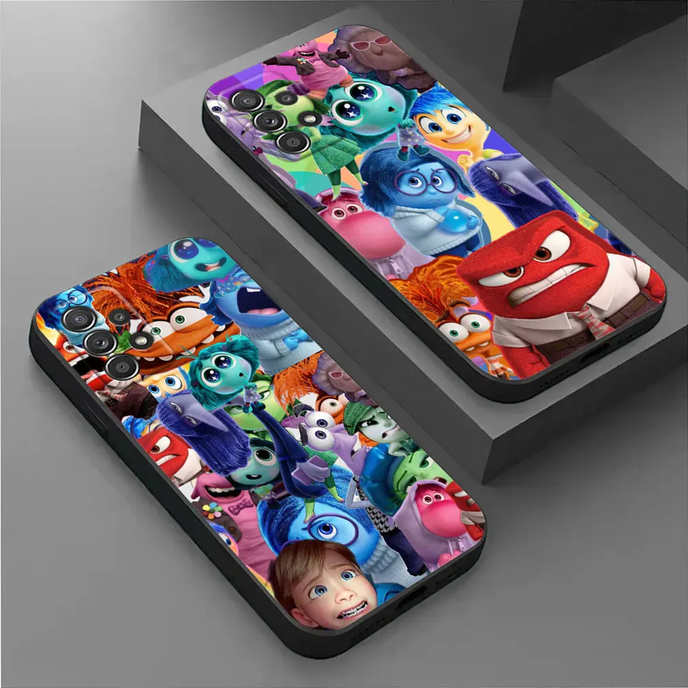 

Cute Insides Out 2 Phone Case For Samsung Galaxy A17 A57 A37 5G A07 A55 A54 A34 A35 A25 A15 A56 A36 A26 A16 A06 Back Cover Shell