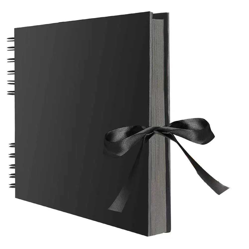 DIY Scrapbook Photo Album White Black Pink Memory Books Handmade A4 A5 Scrapbooking Album Kit Set for Wedding Anniversary Gifts