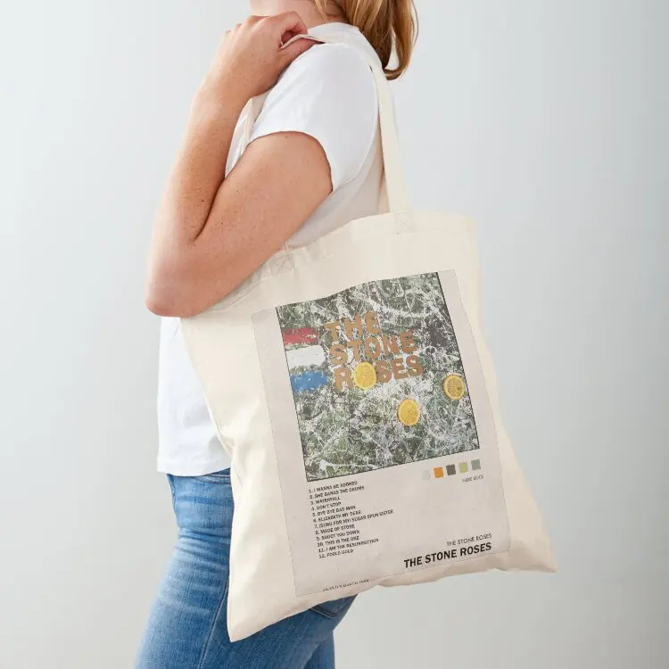 The Stone Roses - The Stone Roses Album Print Tote Bag tote bags aesthetic shopper bags shopping cart bags