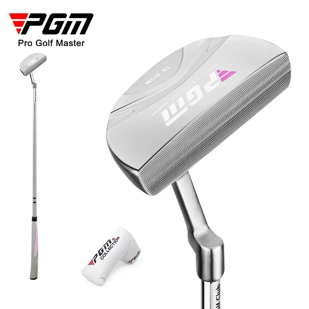 pgm-golf-clubs-women-stainless-steel-putter-with-cover-golf-training-aids