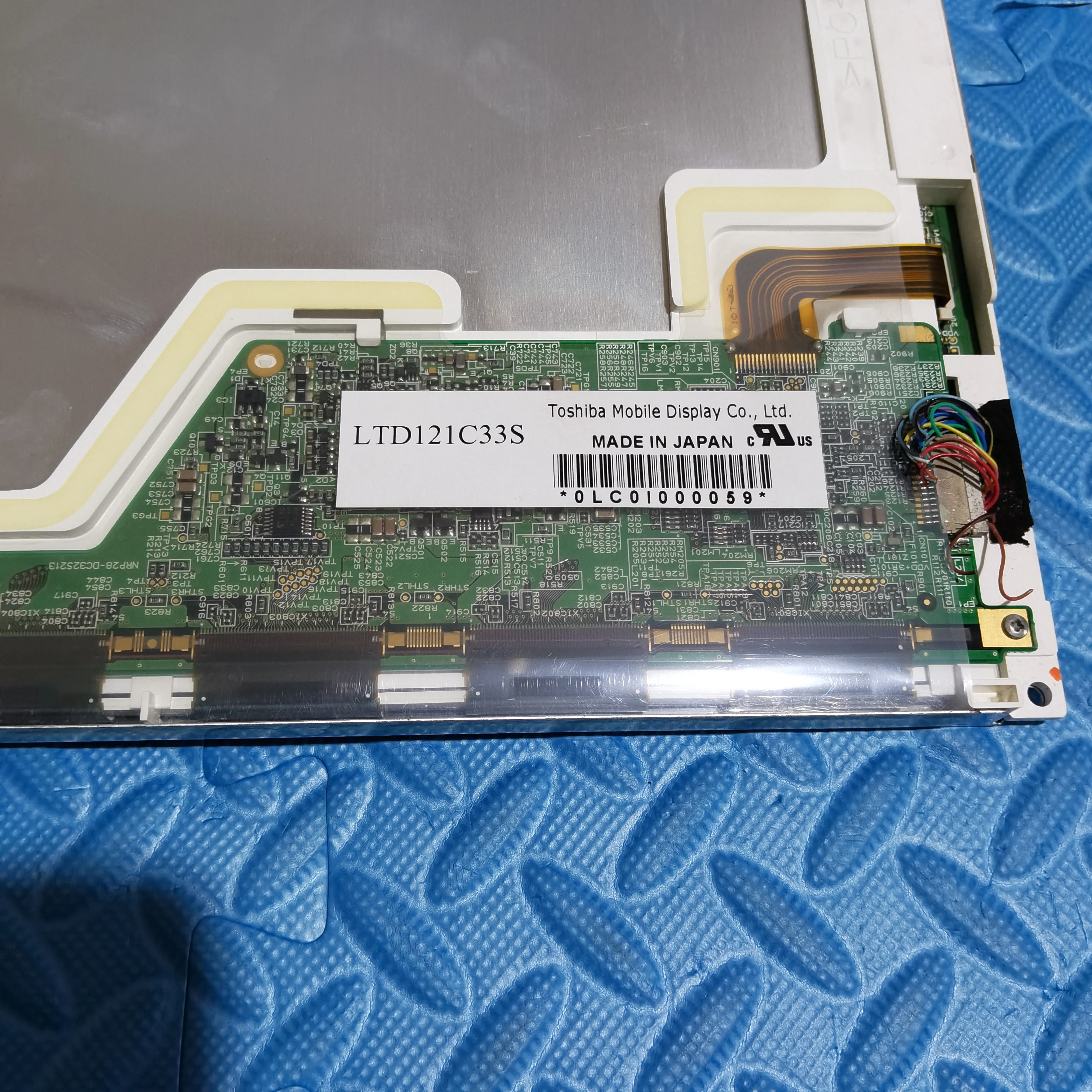 Grade A + LTD121C33S Original 12,1 inch TFT LCD Screen Display Panel