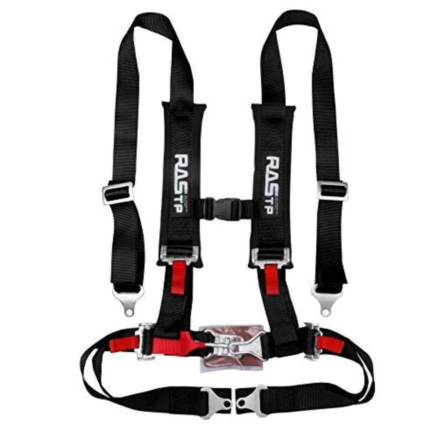 

4 Point Safety Harness Set with Ultra Comfort Heavy Duty Shoulder Pads Pack of 1