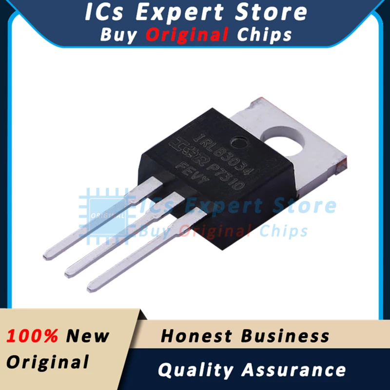 5PCS/LOT Original Transistor IRLB3034PBF N Channel 40V 195A MOSFET IRLB3034 IRLB3034PBF TO-220