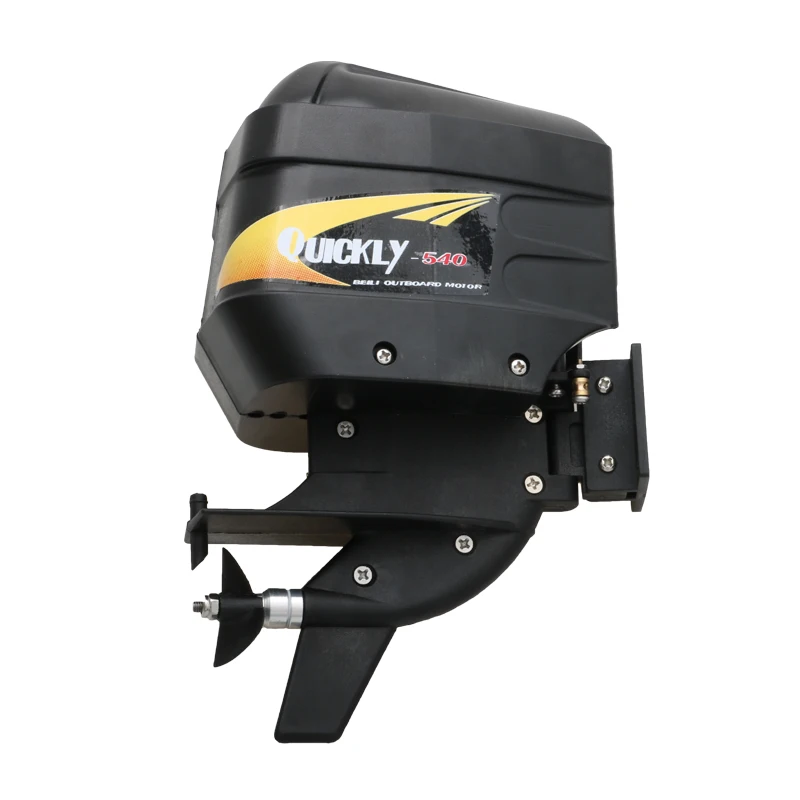 1 セットモデルパワーボート外部エンジンシェル長さ 135 ミリメートル高さ 200 ミリメートル RC スピードボートプロペラトランスミッションシャフトキット