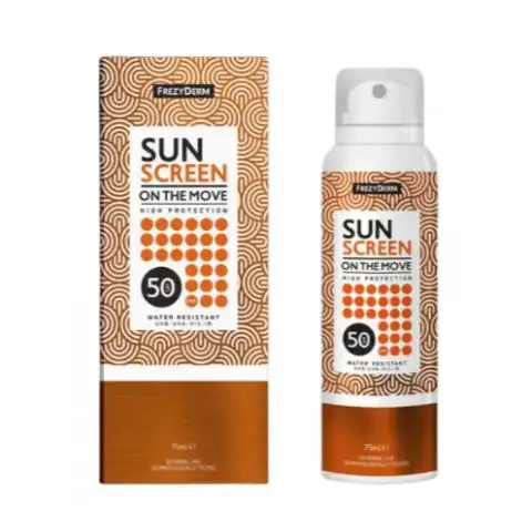 Frezyderm Sun Screen On the Move Protección Solar Facial en Spray Spf50
