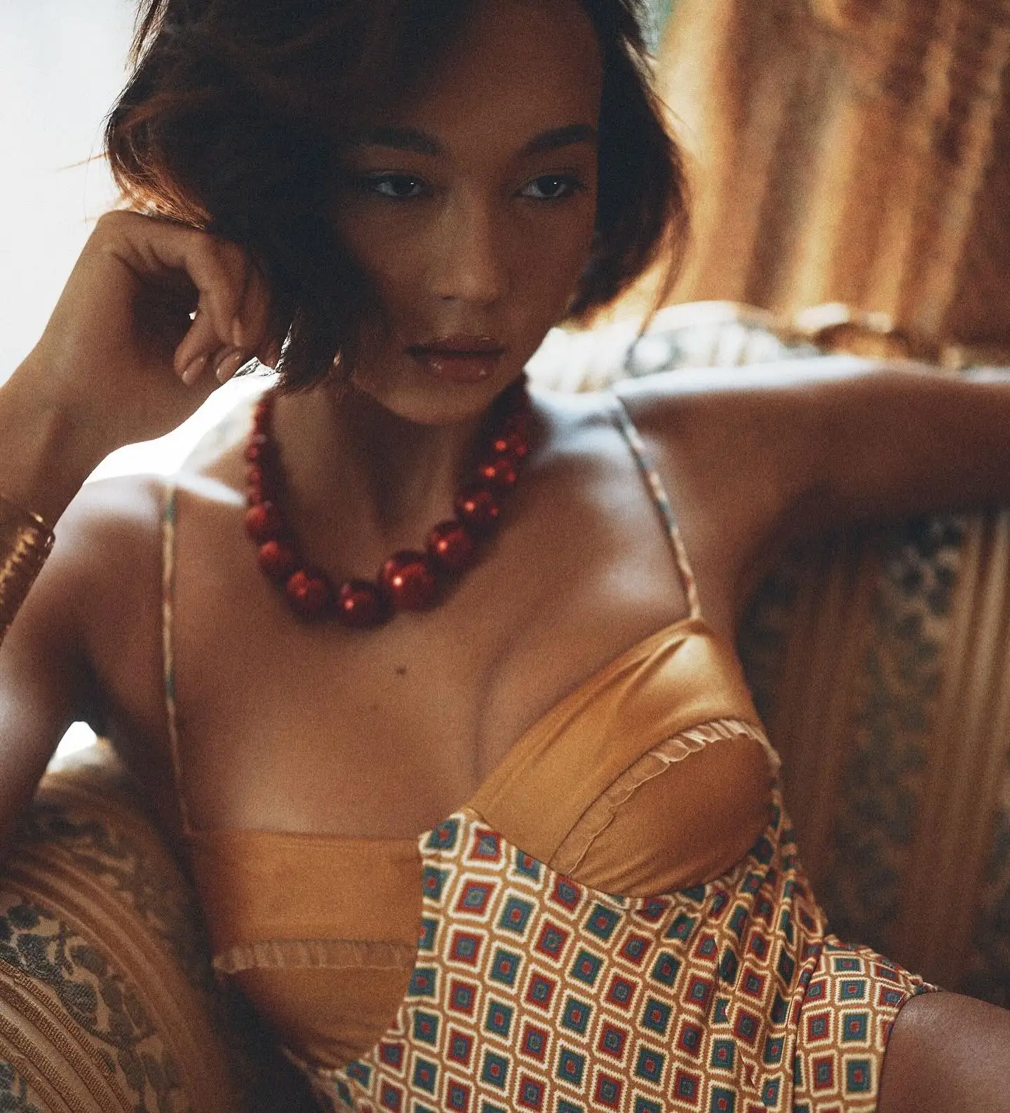 2025 sexy vintage-inspirado roupa de banho geométrica exótica maiô de uma peça perfeito para beach wear festas na piscina férias na praia