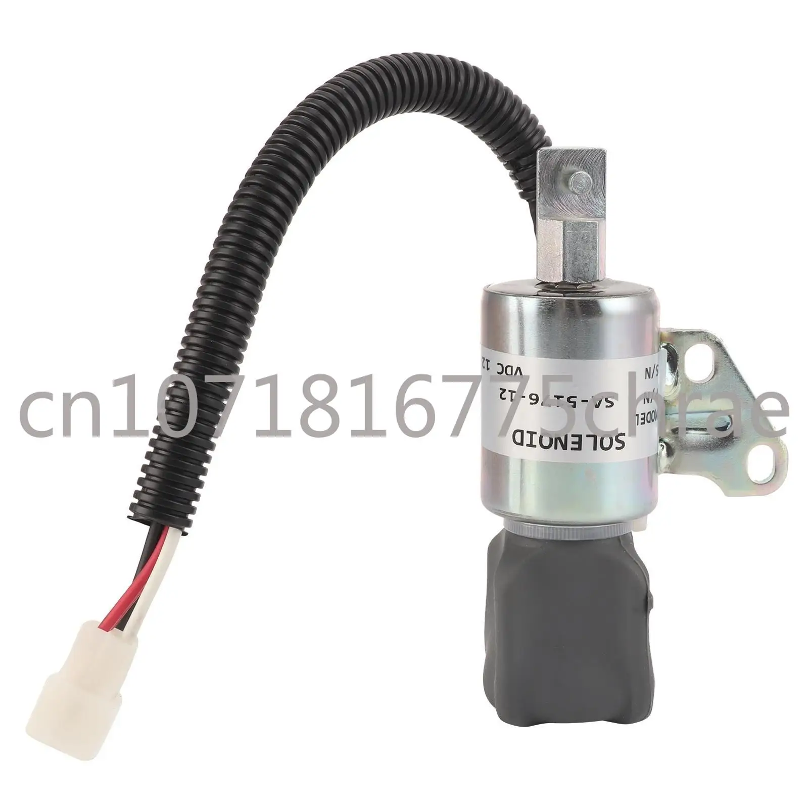 

12V Electric Flameout Switch Controller for Diesel Engine Stop Solenoid SA517612 Replacement Part