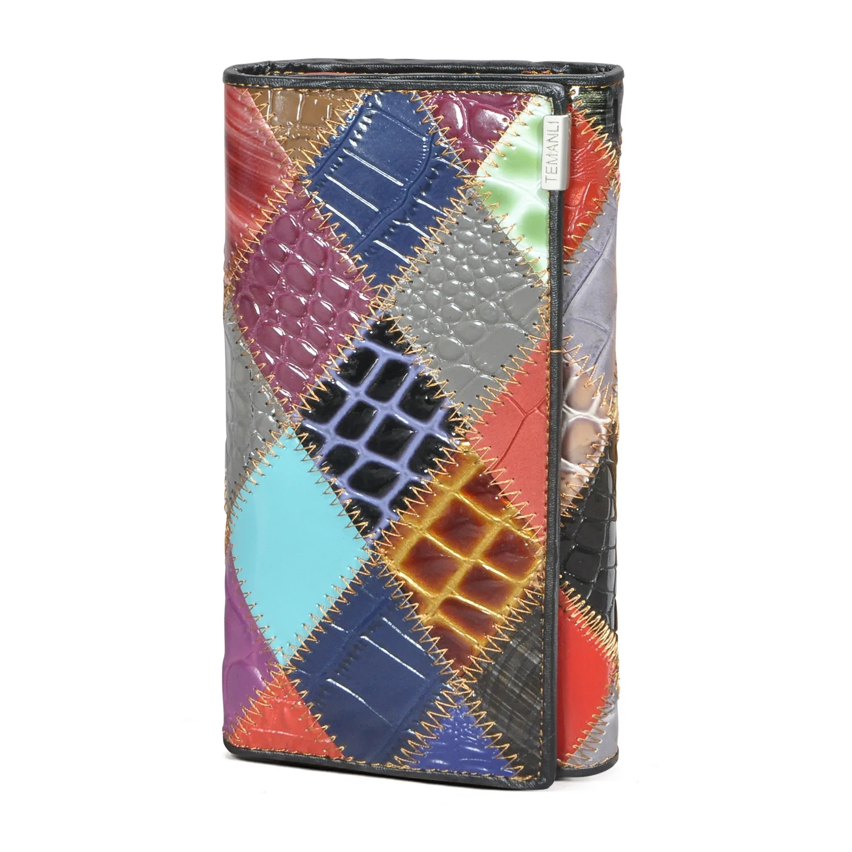 vintage-patchwork-long-wallet-women-top-layer-cowhide-leather-clutch-purse-elegant-multi-card-slots-phone-holder-coin-pocket