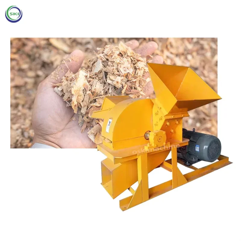 

Electric Branch Wood Chipper Shredder Wood Sawdust Crusher Industrial Making Machine Sawdust Wood Mini