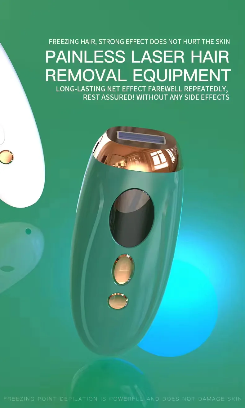 Portable IPL Laser Epilator 999999 Flashes - Painless, Permanent Hair Removal for Women’s Body and Bikini Line image 3