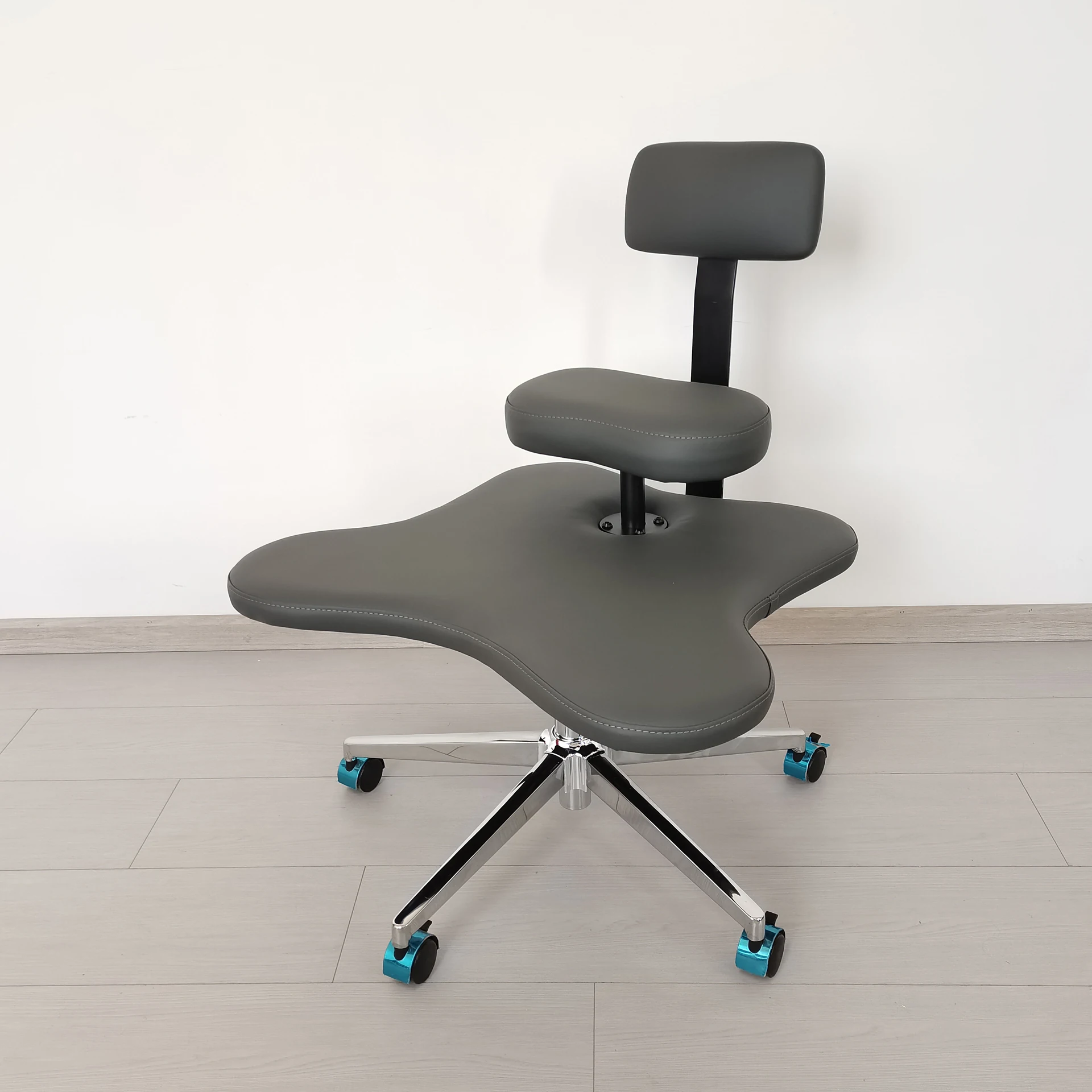 

Cross Legged Kneeling Chair with Wheels Home or Office Furniture Versatile Kneeling Chair Height Adjustable Desk Computer Chair