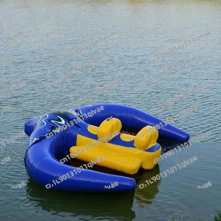 

boat water games inflatable fly fish banana boat for summer water fun High quality inflatable flying fish
