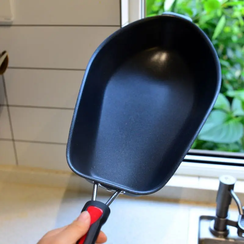 Large fish pan, special fish-shaped frying pan, commercial teppanyaki, high temperature resistance