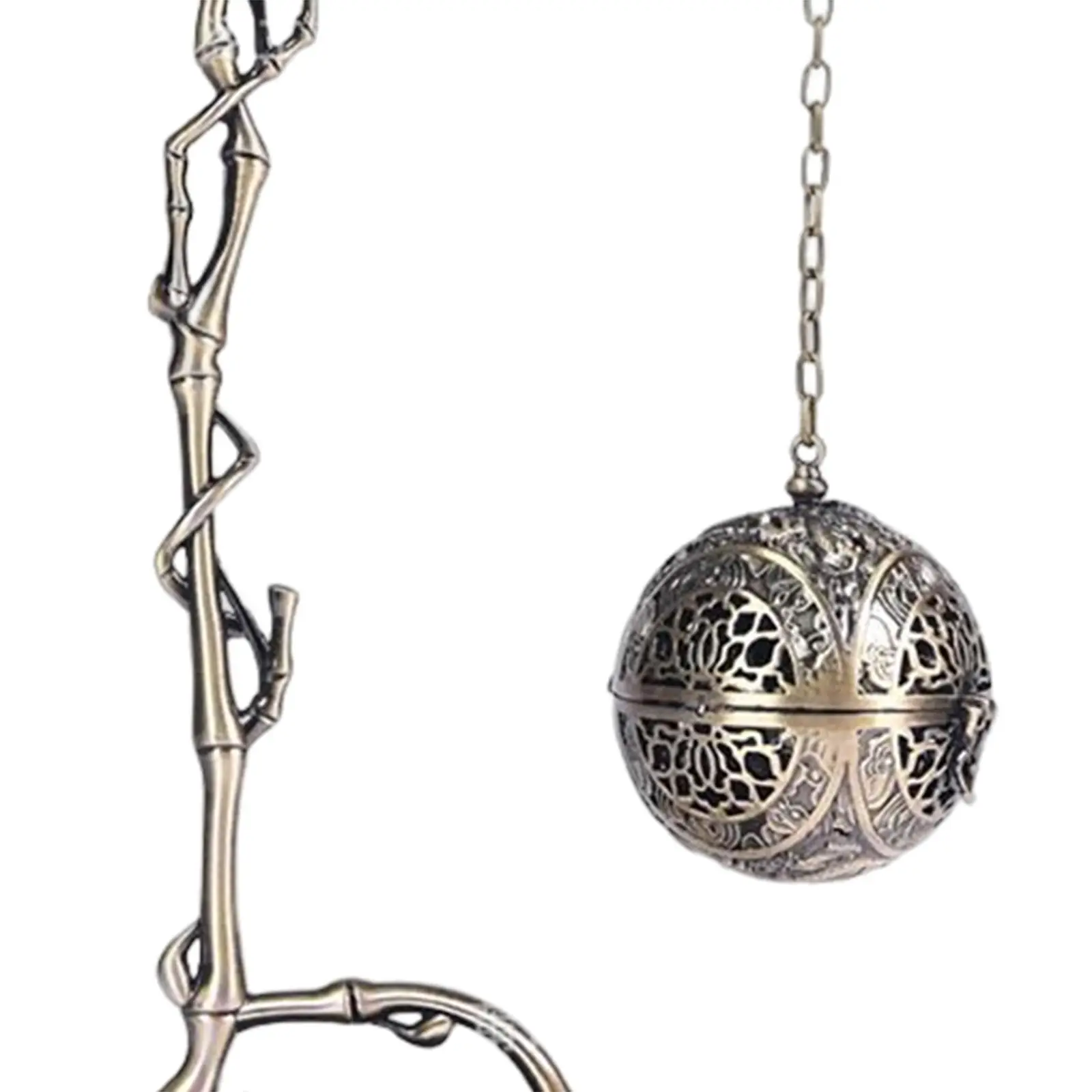 Hollow Burner Fragrance Decoration Holder Stand Relaxation Crafts Censer for Office Meditation Bedroom Teahouse