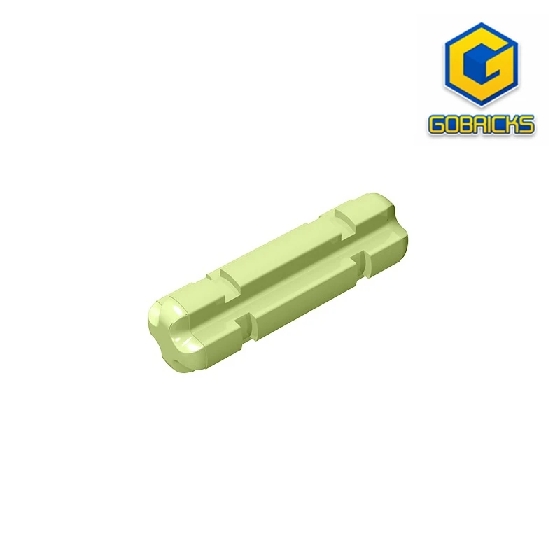 Gobricks GDS-580 Technical, Axle 2 Notched compatible with lego 32062  children's toys Assembles Building Blocks Technical