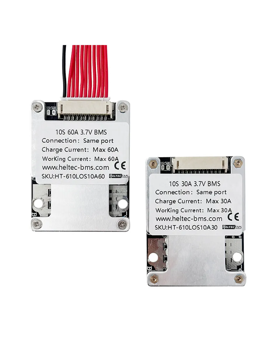 8S Lifepo4 24V 6S 7S Li-ion BMS10S 36V Lithium Battery Protection Board 25.2V29.4V 30A 50A 60A Balance BMS Motor Energy Storage