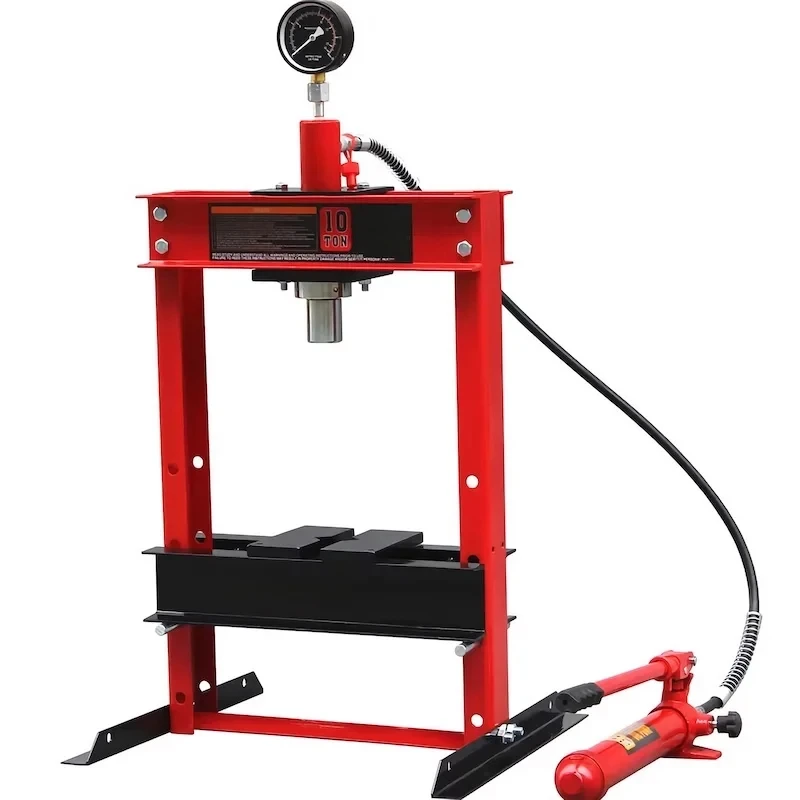 

CE certificates 10 ton presses widened hydraulic press manual separate hydraulic pressing machine