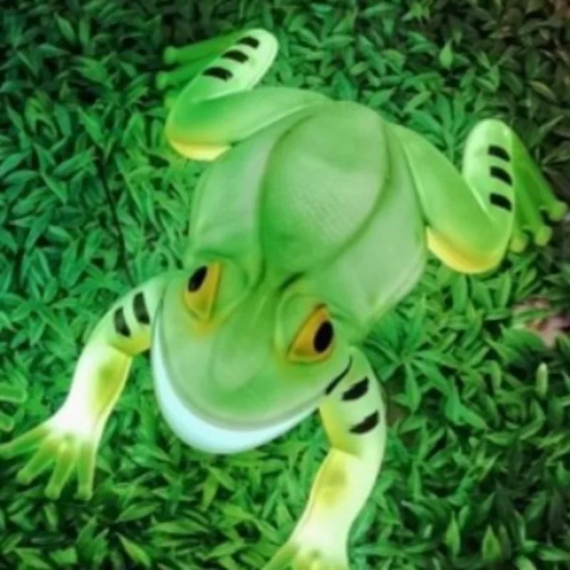 

Dynamic frog lamp decorative floor plug lamp modeling lamp dragonfly lantern landscape lighting sound