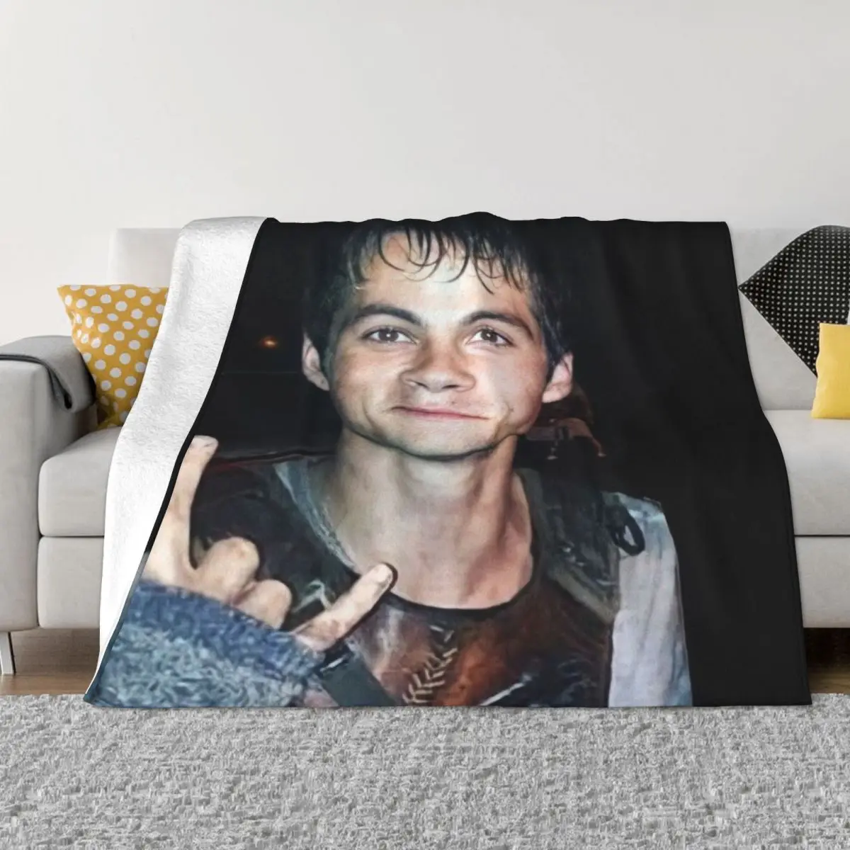 

Dylan O’Brien 00460 Quilt pet blankets Custom Blanket Couple Blankets Personalized blankets Throw Blanket